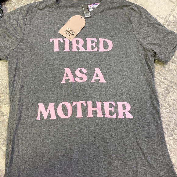Graphic Tee - Tired As A Mother - Picture 2 of 4